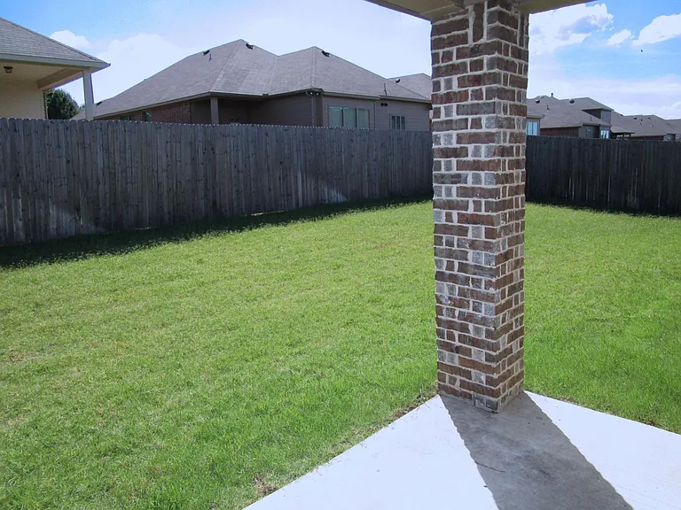 Covered patio