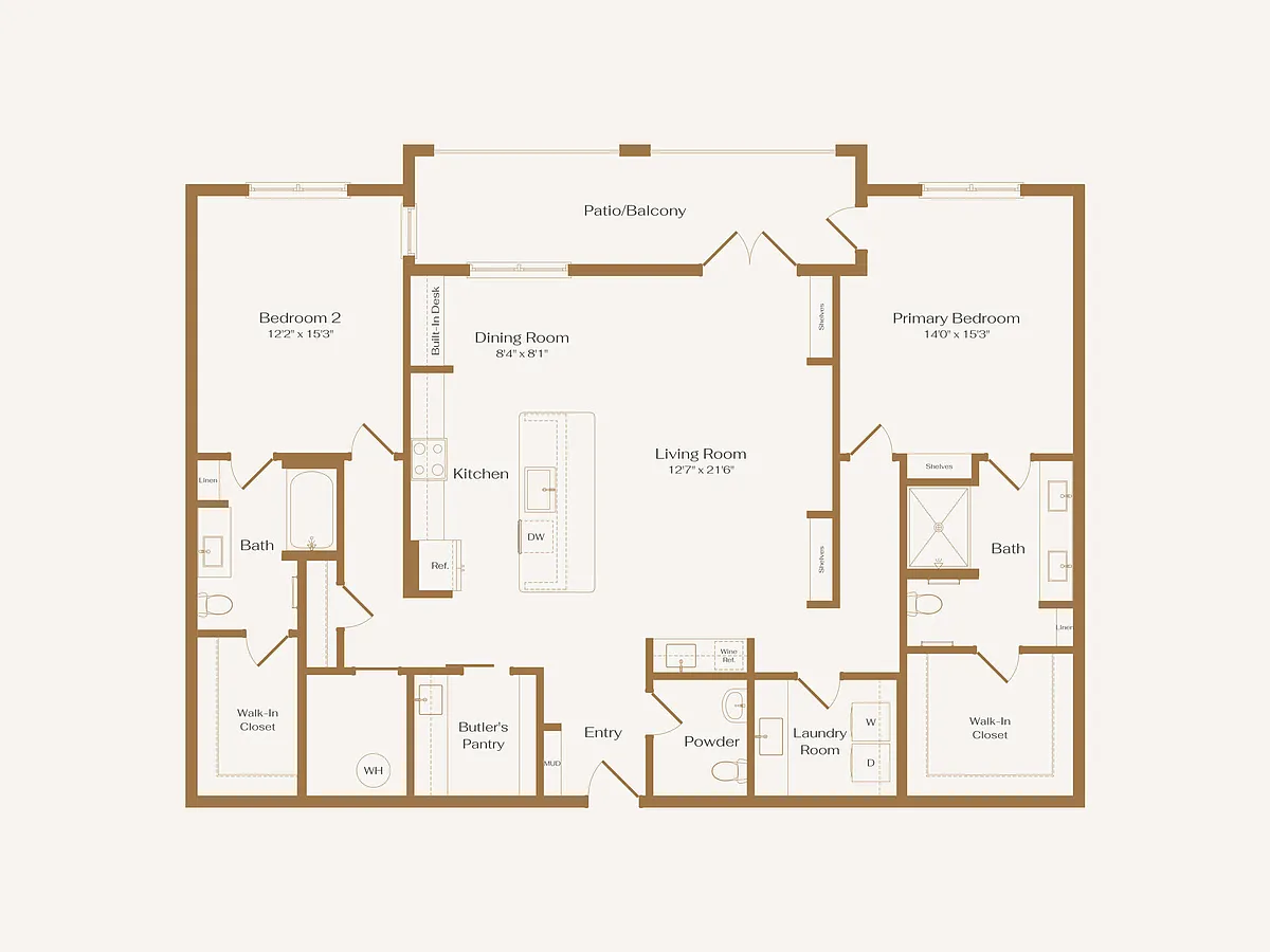 Floor plan The Mantra