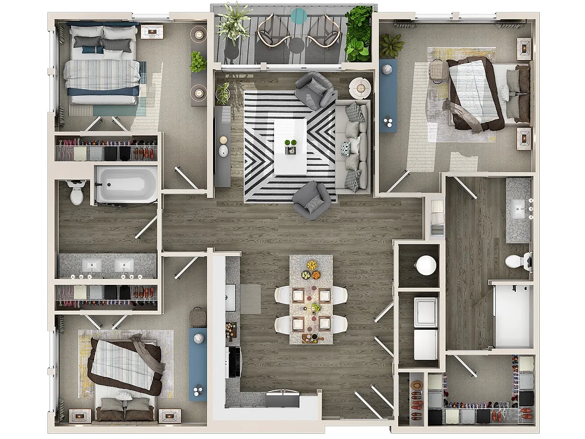 Floor plan C1