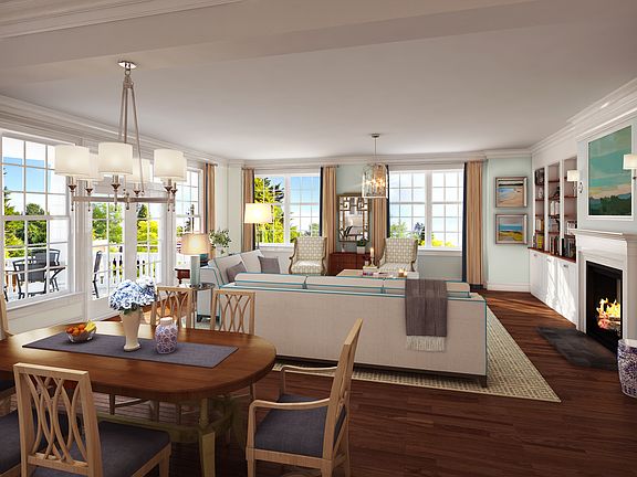 Living space rendering