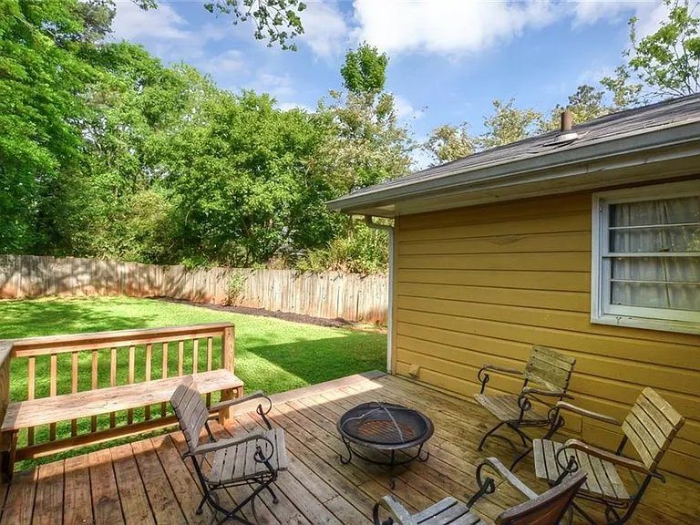 Back deck