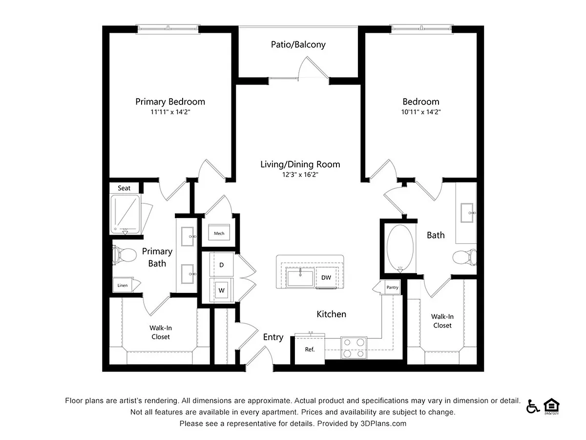 Floor plan B1