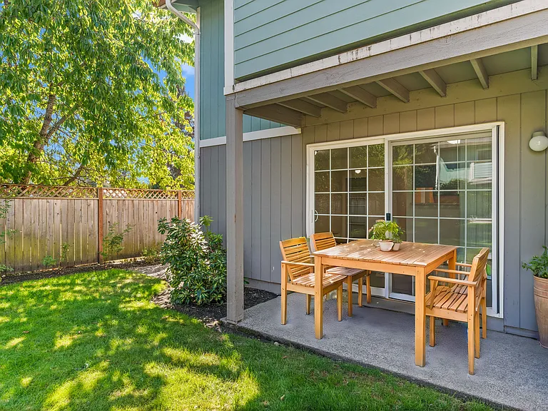 Inviting patio space for outdoor relaxation Inviting patio space for outdoor relaxation