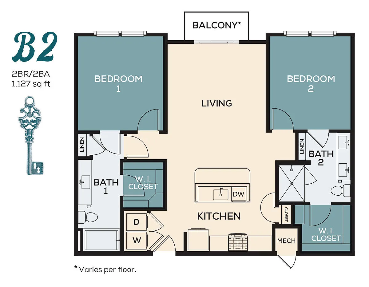 Floor plan B2
