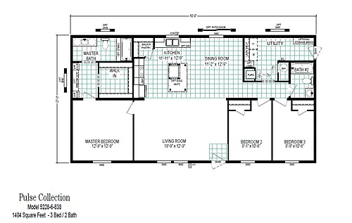 Floor plan Pulse 838