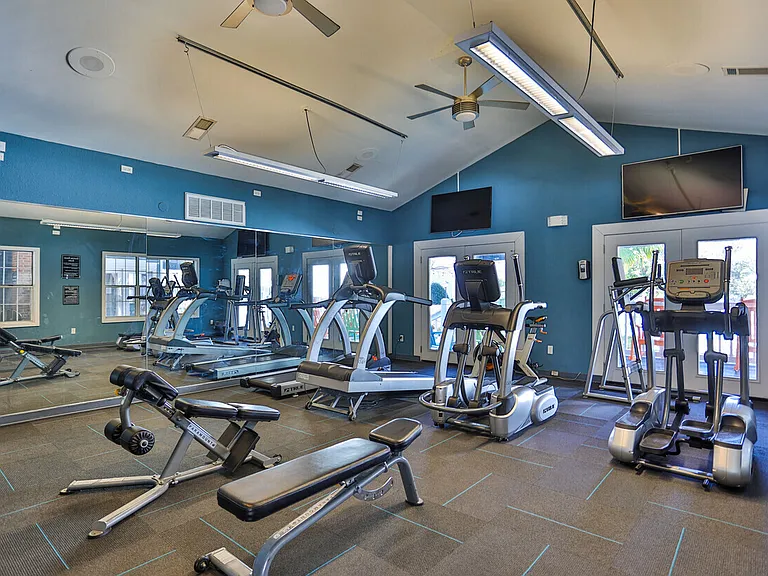 Fully equipped Fitness Center.