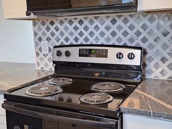 New microwave and stove