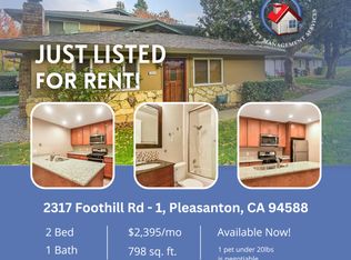 2317 Foothill Rd APT 1, Pleasanton, CA 94588