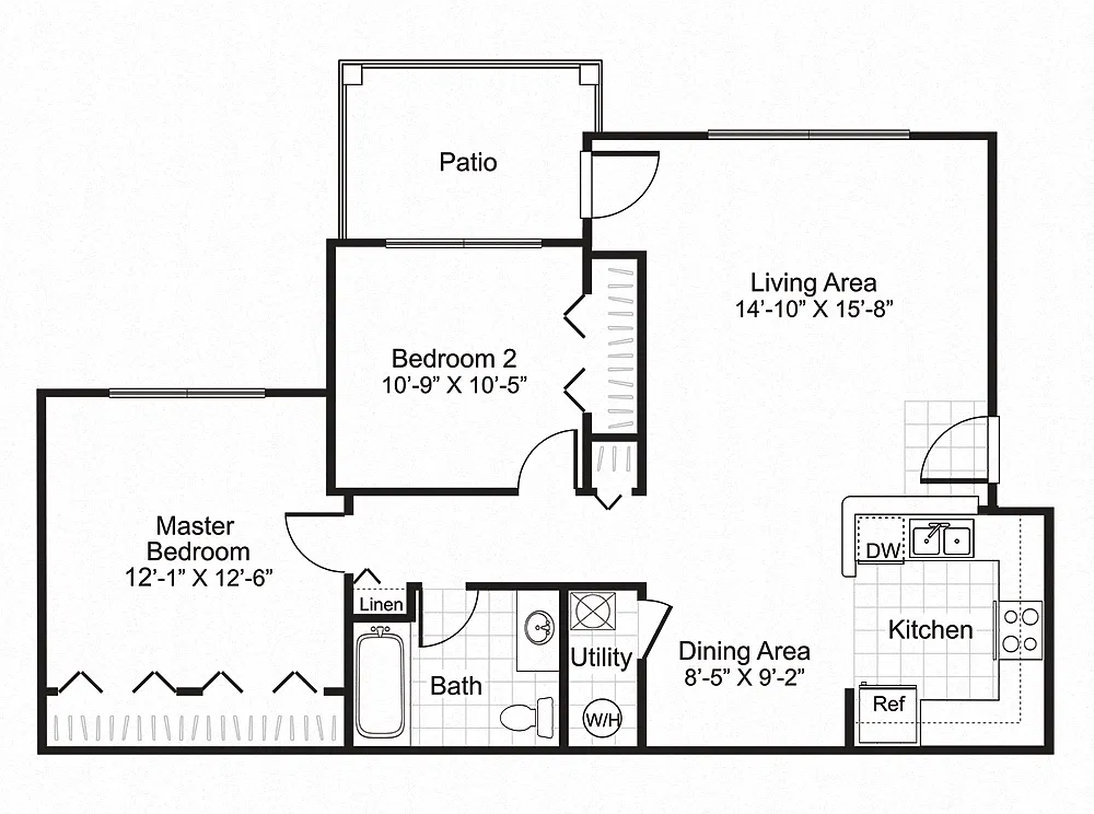 Floor plan B1 Affordable