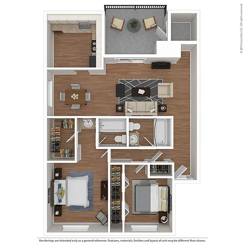 Floor plan B2-1