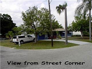 front from corner