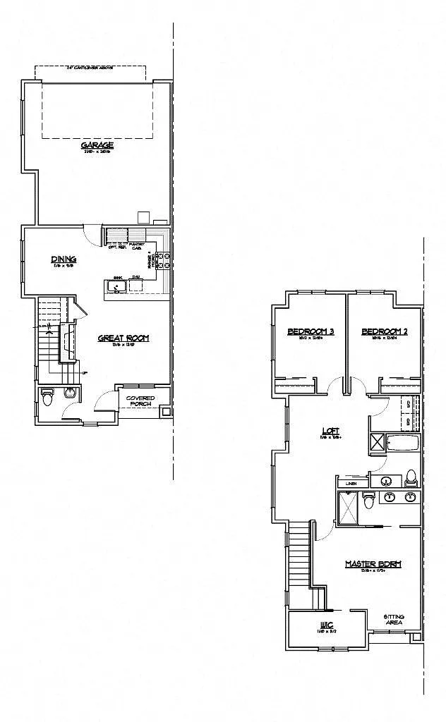 Floor plan Kiki - Townhome 1