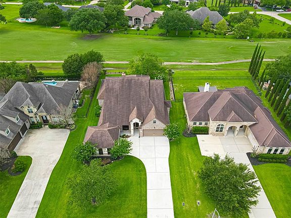 The home is situated on a .34 acre lot backing to the community golf course. Awesome views and a great place to watch the sun set.