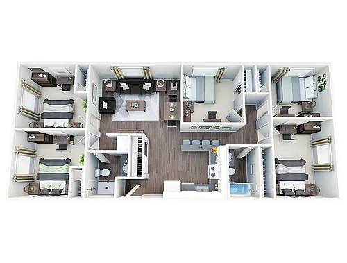 Floor plan 5X2