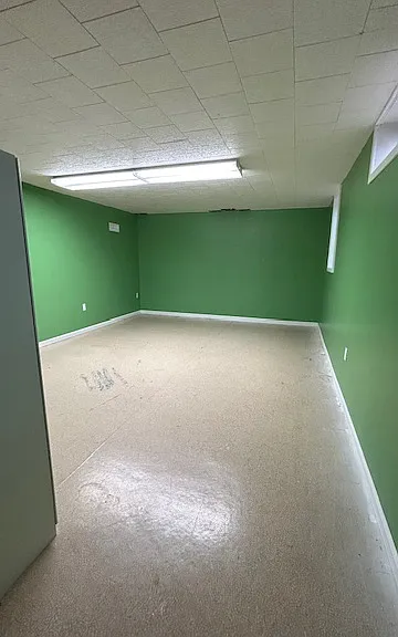 Basement room