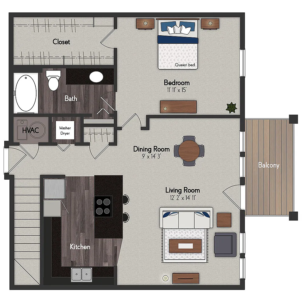 Floor plan The Rozier