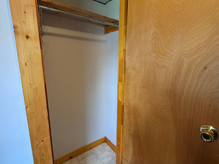 Coat Closet to the left of front door