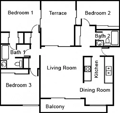 Beverly Plaza Apartments — Photo 52