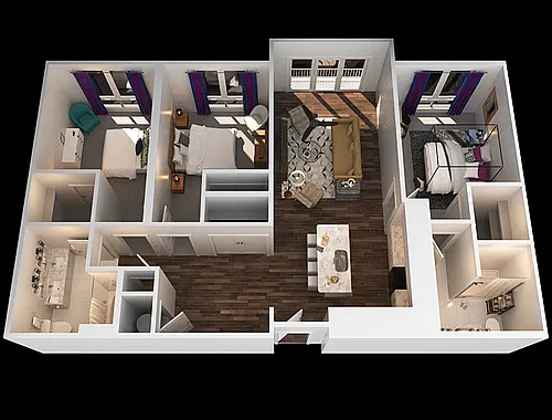 Floor plan C2A