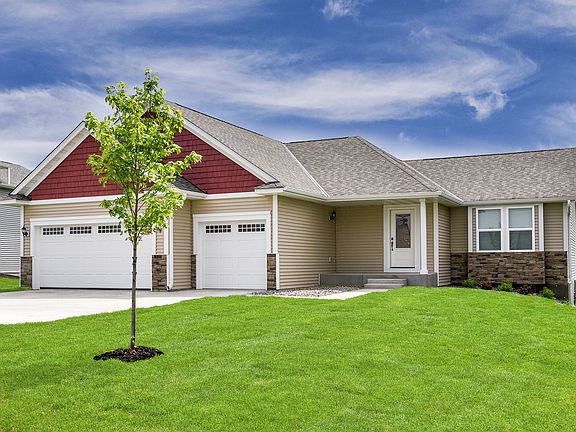 This home looks great from the front...