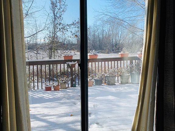 sliding door to deck