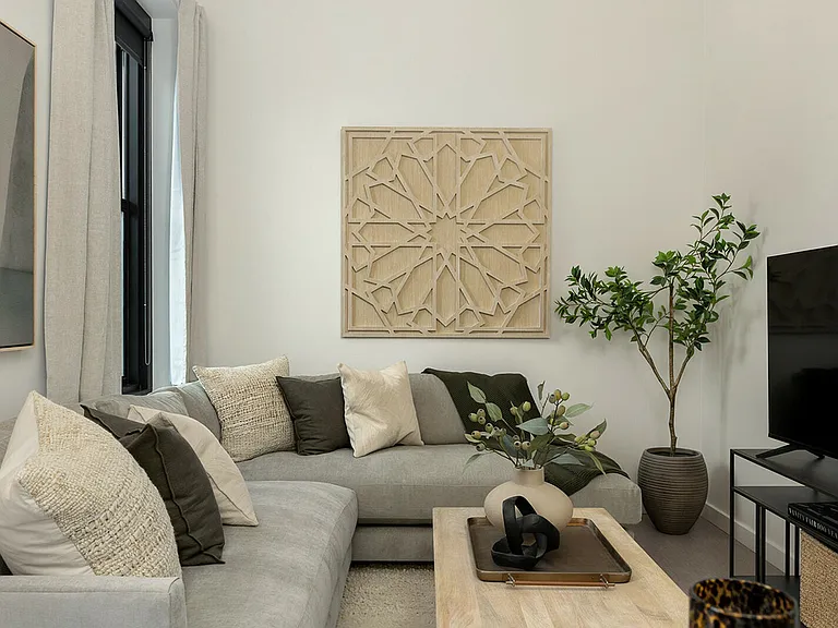 The Living Room of The Director at Midland Lofts