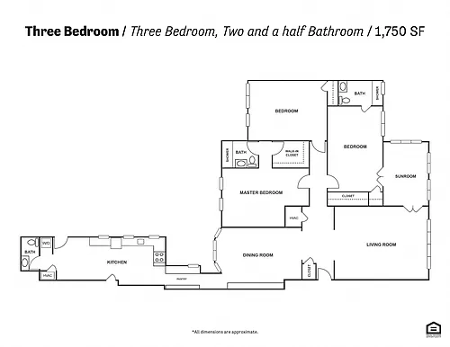 Floor plan 3BR