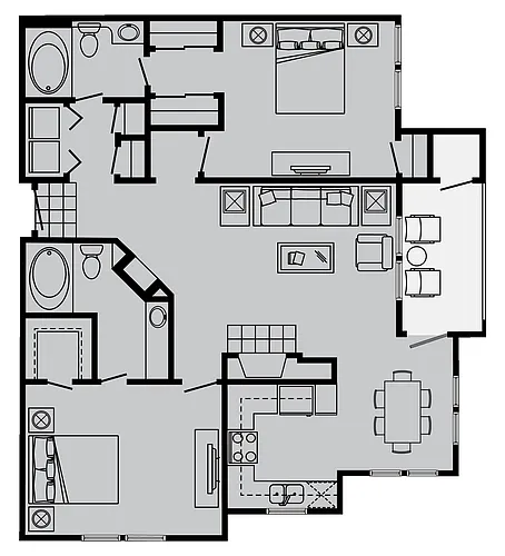 Floor plan E