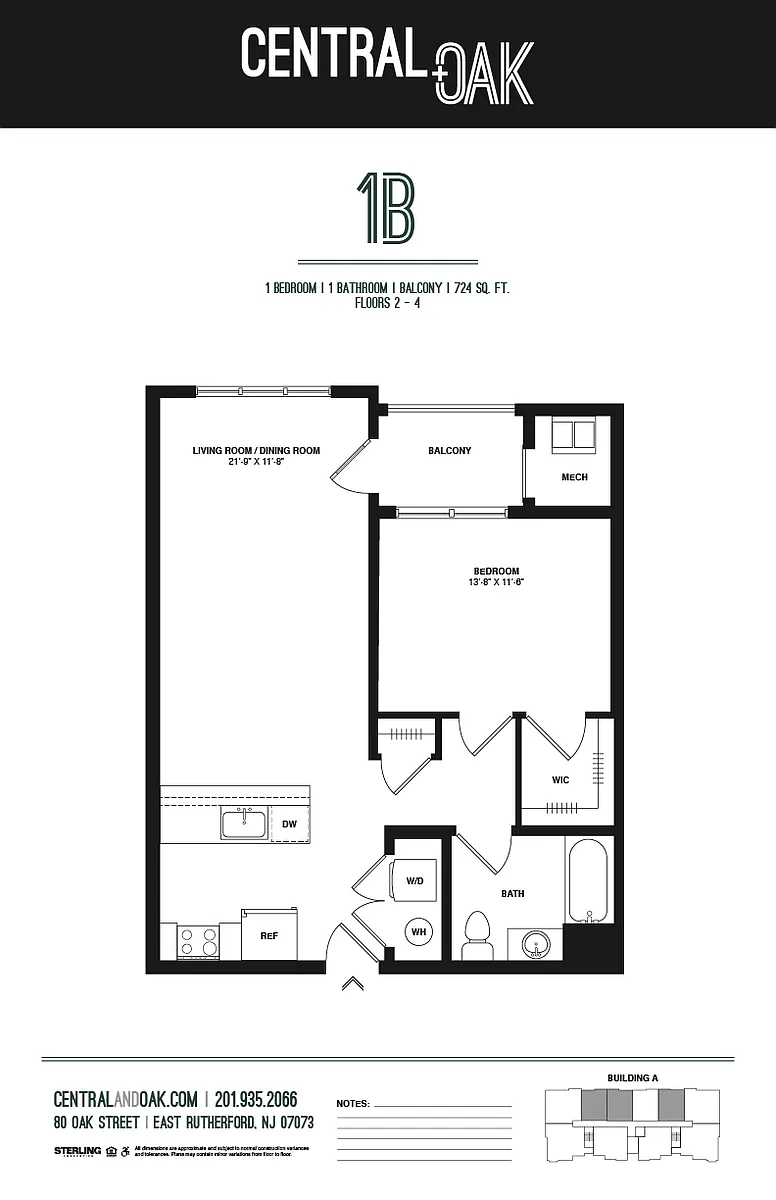 Floor plan 1 Bedroom 1 Bathroom