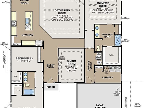 Cheswicke II First Floor Options
