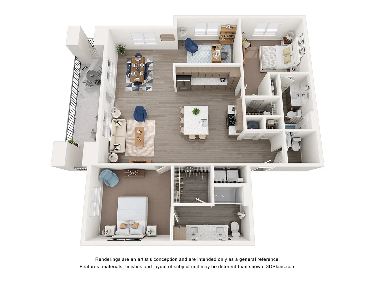 Floor plan D1