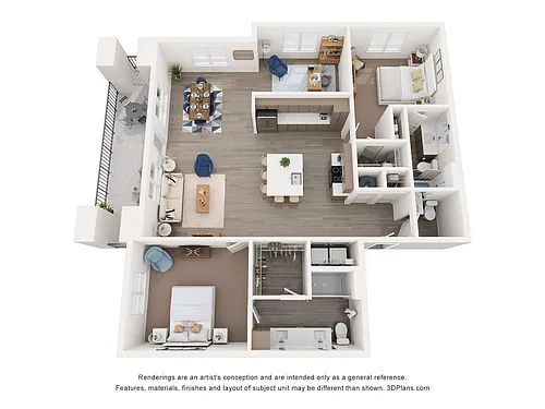 Floor plan D1