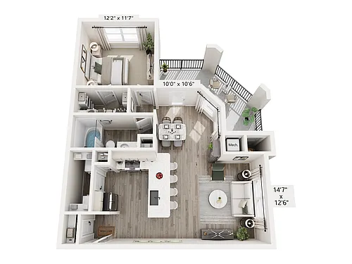 Floor plan A3d