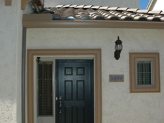 Front door.