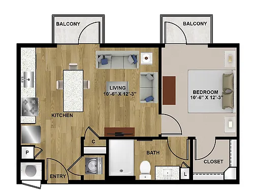 Floor plan A1-2
