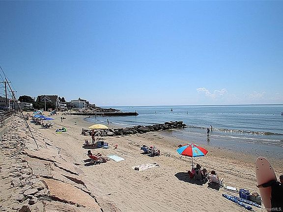 The Cornfield Point Association beach...