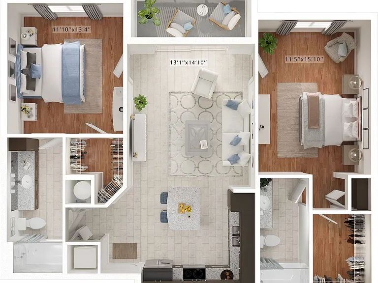 Civetta Floor Plan