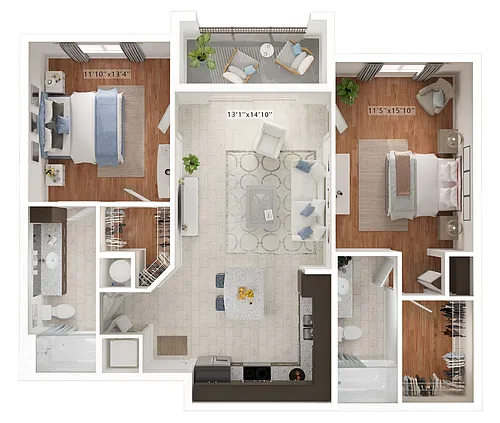 Floor plan Civetta