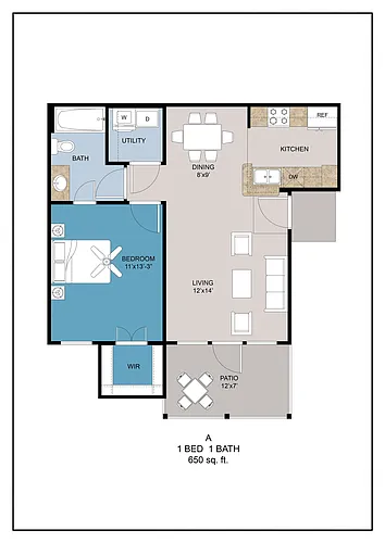 Floor plan A
