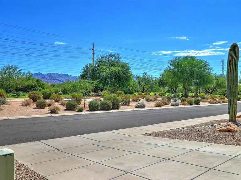 Greenway across street