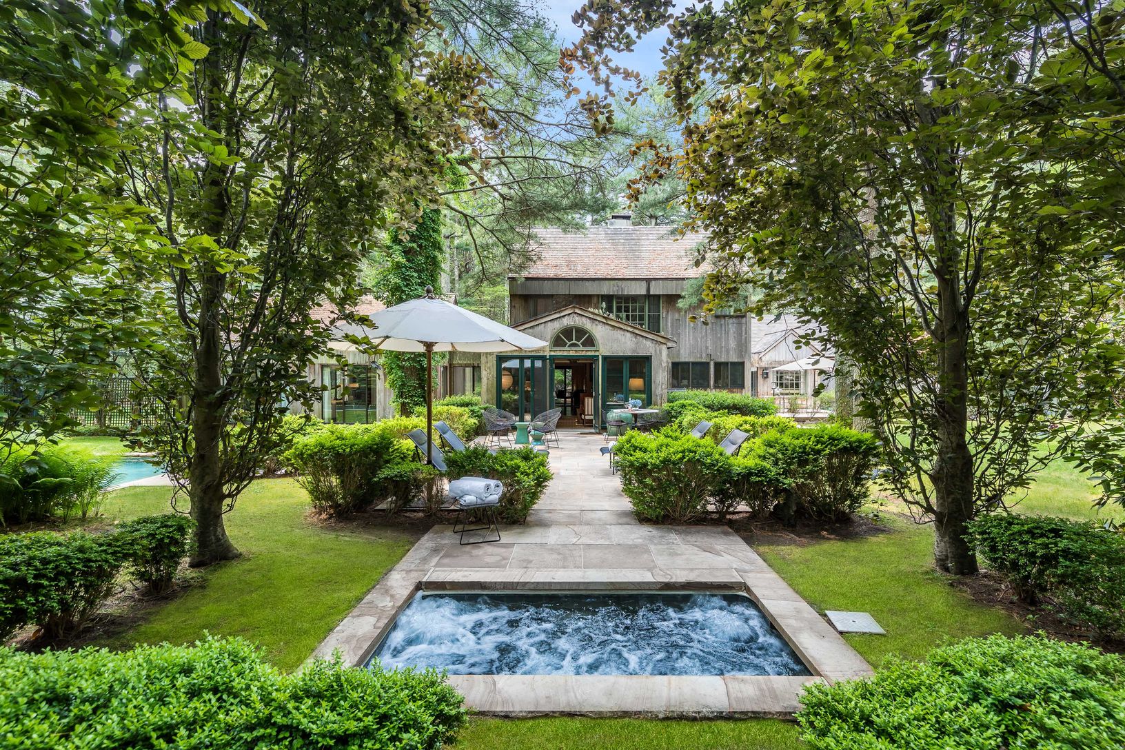  Backyard oasis with separate spa 