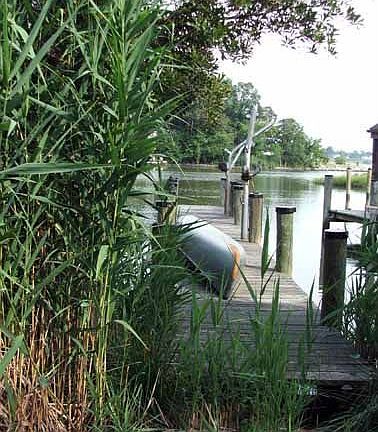 private pier, mlw3.5-4 ft