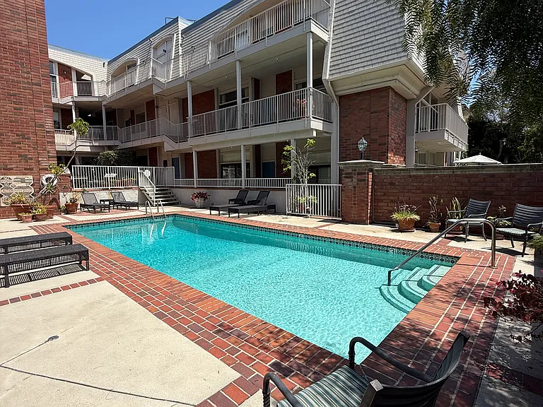 Inviting pool for year round swimming / lounging