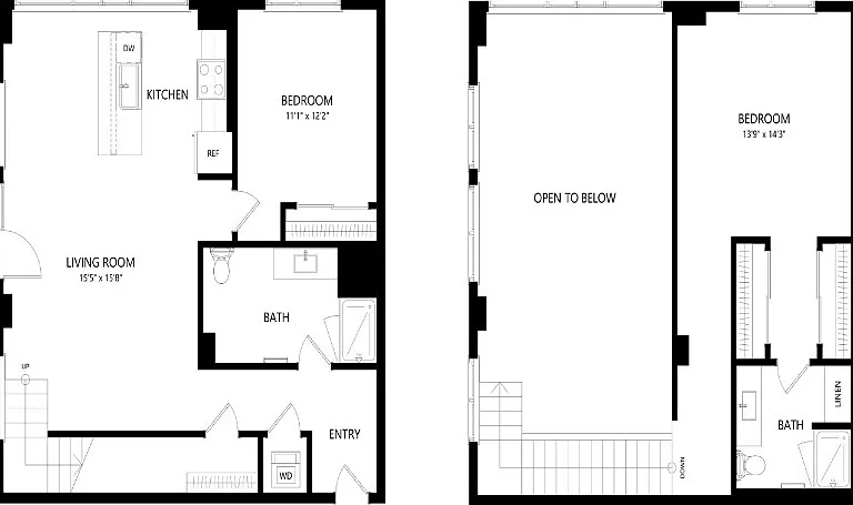 Elan Uptown Flats - LW11 - 1 Beds - 1 Baths - 1528 Sq. ft.