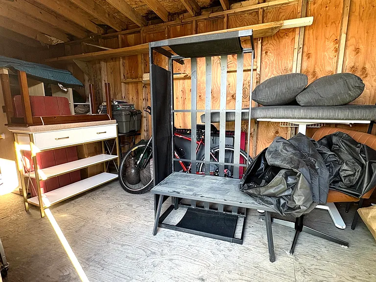 Tenant Storage Shed Unit (Interior)