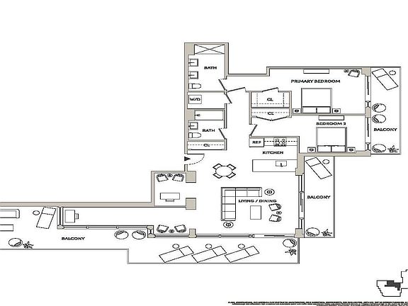 2nd image of 240 Willoughby St #32C
