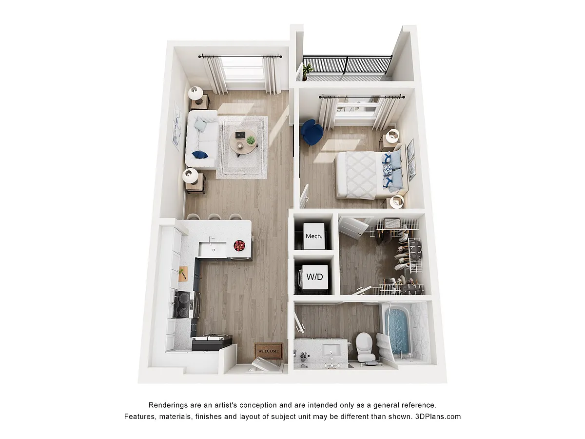 Floor plan Seabreeze