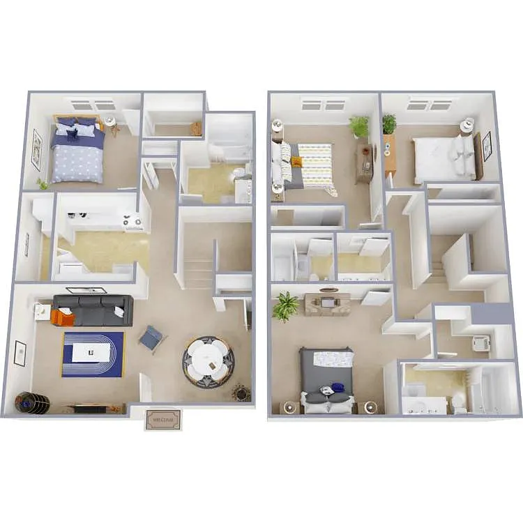 Floor plan The Quad