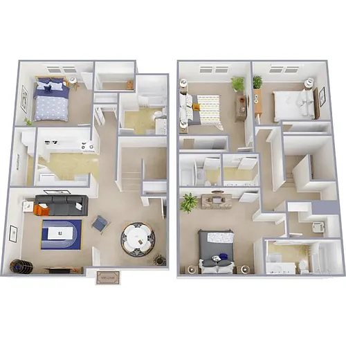 Floor plan The Quad