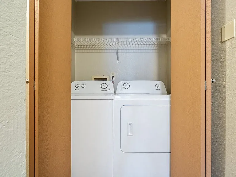 Washer and Dryer in Home